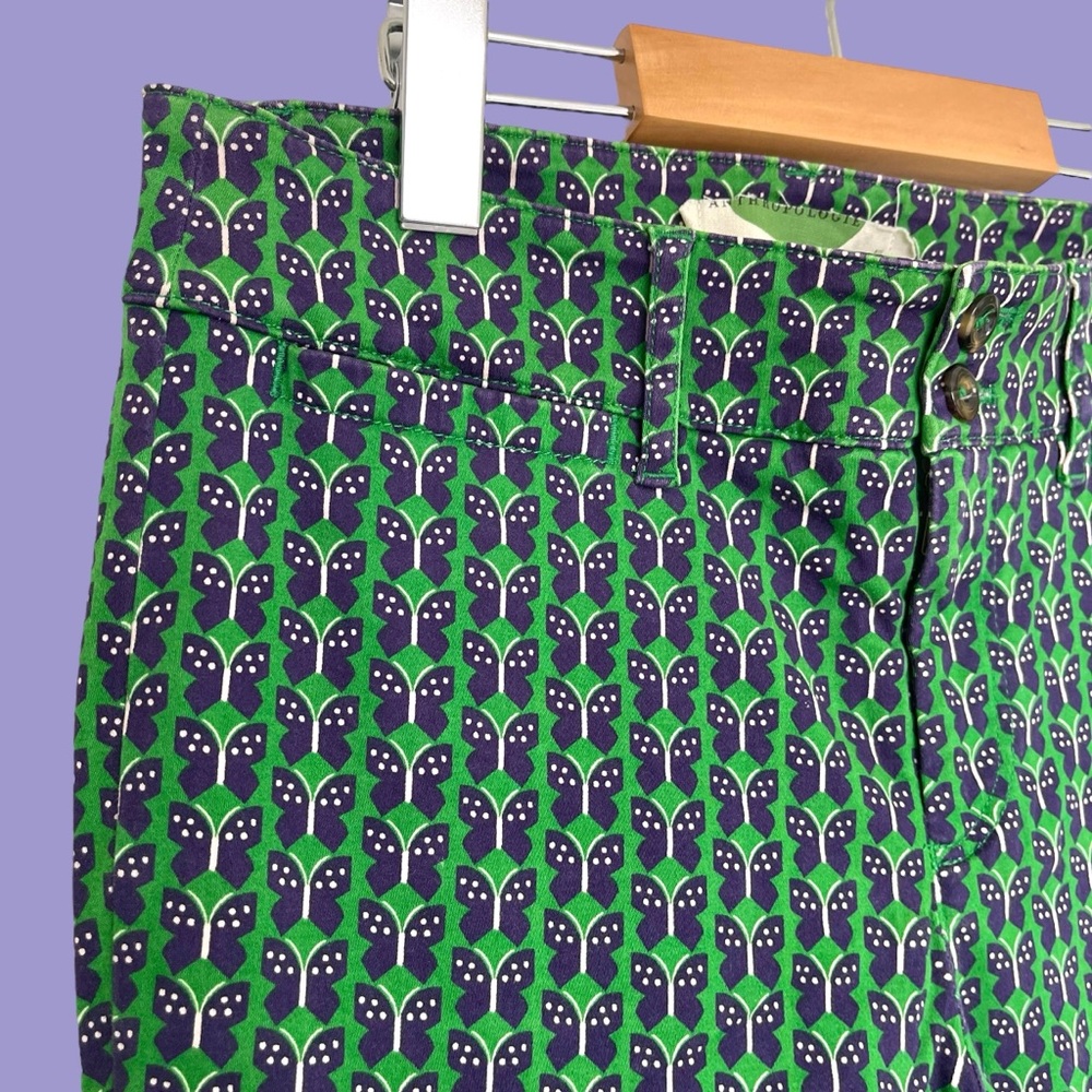 Anthropologie The Essential Slim Trousers Pants
Novelty Butterfly Print Size 2